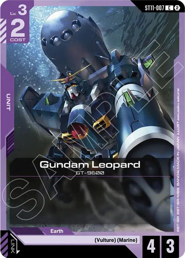 Gundam Leopard - ST11-007 - Common