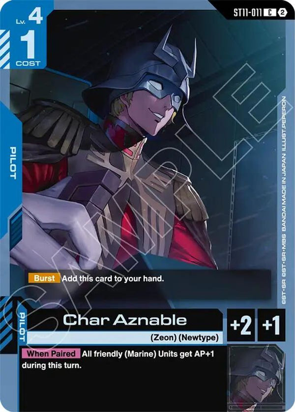 Char Aznable - ST11-011 - Common