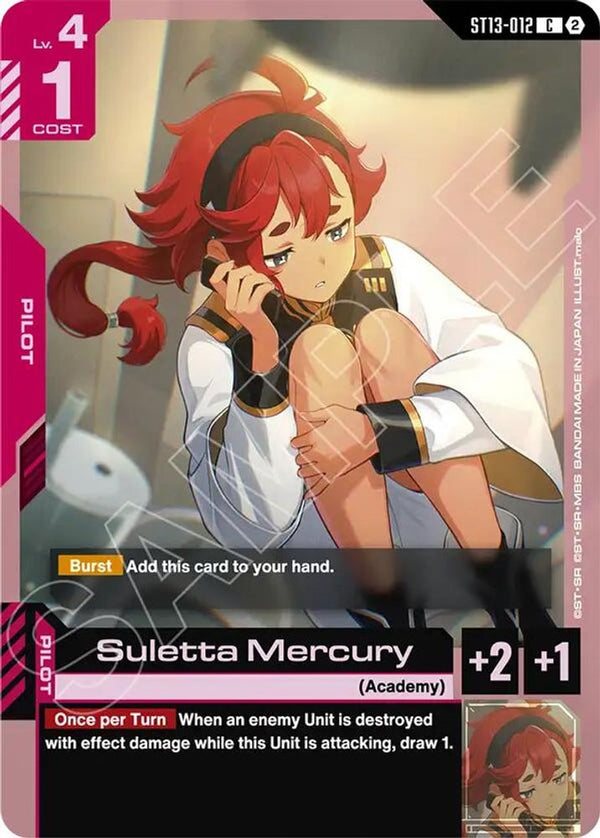 Suletta Mercury - ST13-012 - Common