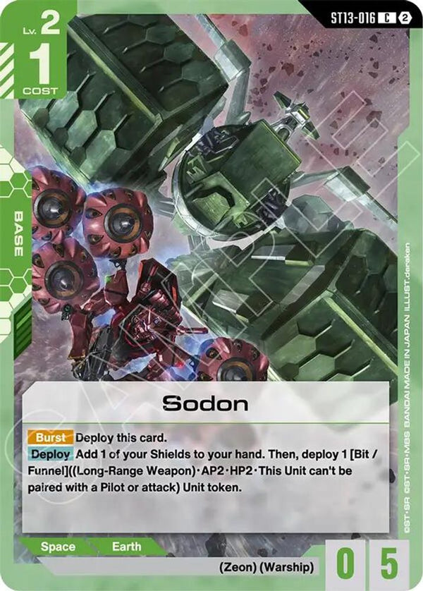 Sodon - ST13-016 - Common