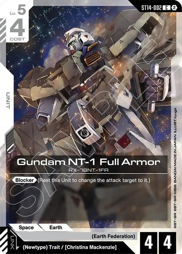 Gundam NT-1 Full Armor - ST14-002 - Common