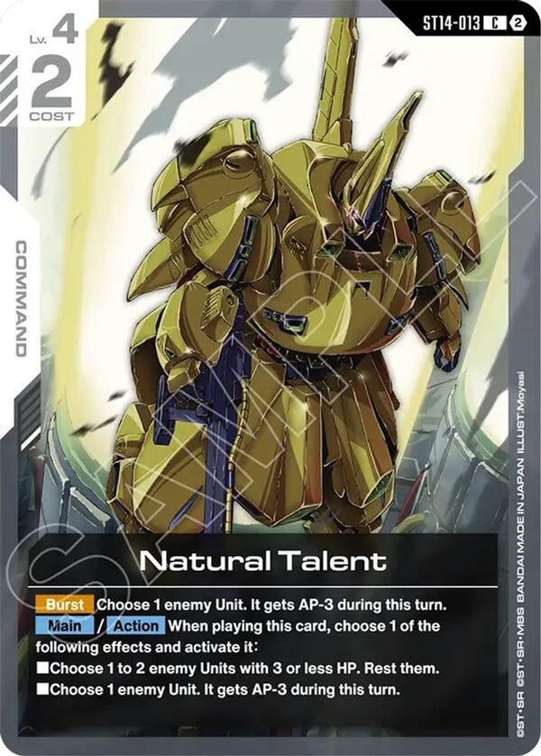 Natural Talent - ST14-013 - Common