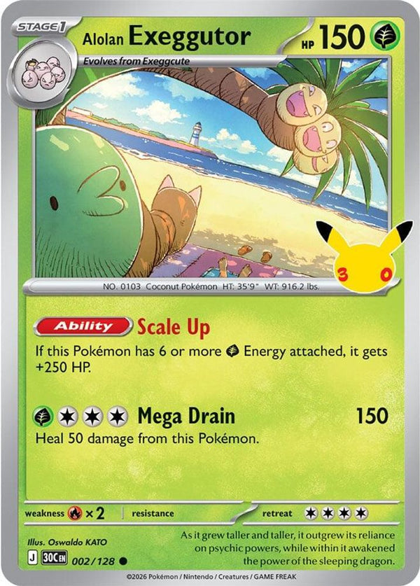 Alolan Exeggutor - 002/128 - Common