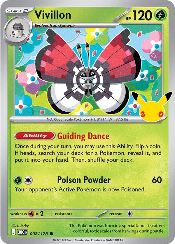 Vivillon - 008/128 - Common