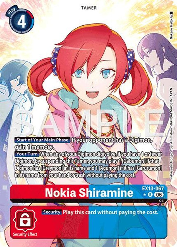 Nokia Shiramine (Alternate Art) - EX13-067 - Rare