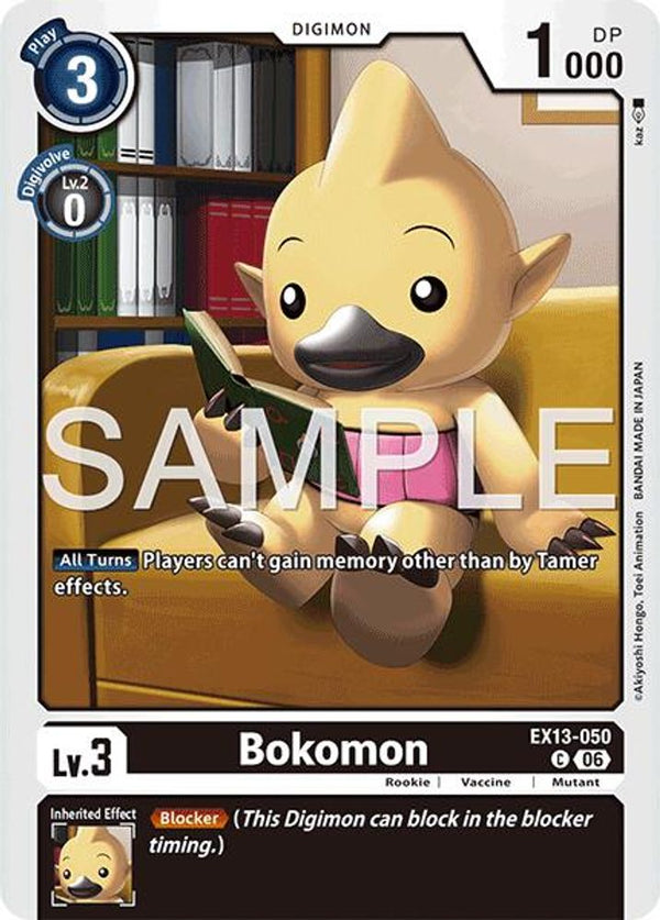 Bokomon - EX13-050 - Common
