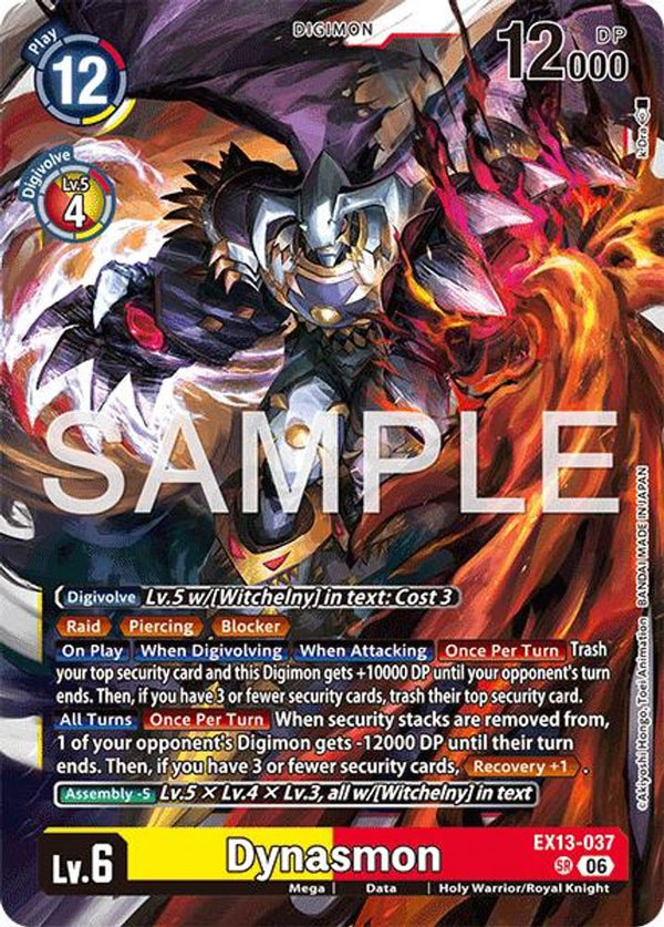 Dynasmon - EX13-037 - Super Rare