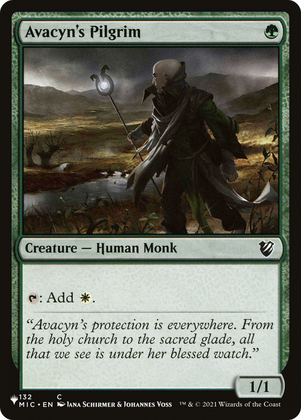 Avacyn's Pilgrim - MIC Reprint (PLST)