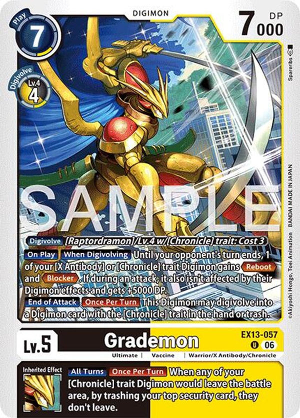 Grademon - EX13-057 - Uncommon