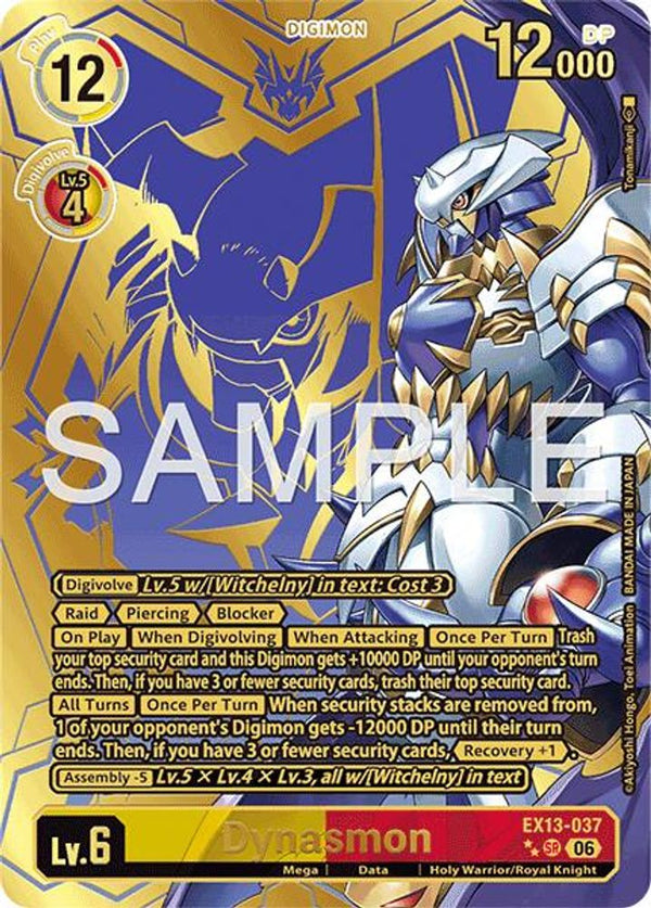 Dynasmon (Rare Pull) - EX13-037 - Super Rare