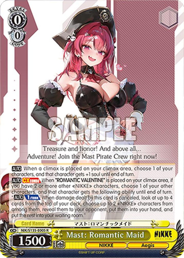Mast: Romantic Maid - NIK/S135-E005 - Rare