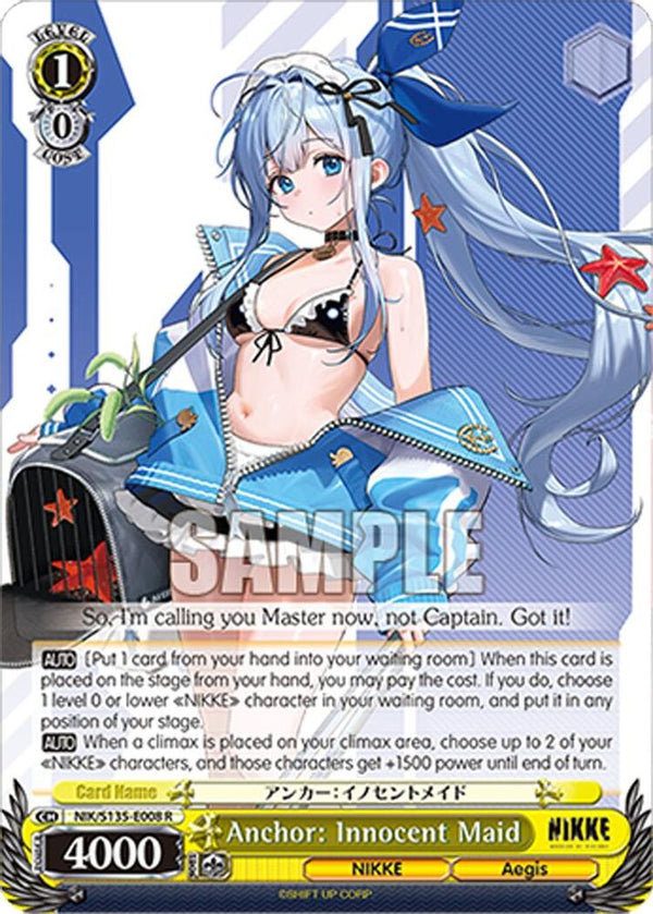 Anchor: Innocent Maid - NIK/S135-E008 - Rare