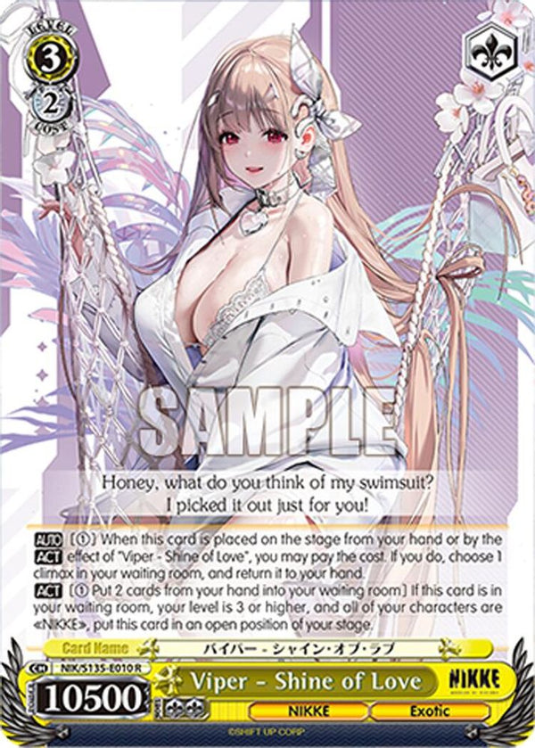 Viper - Shine of Love - NIK/S135-E010 - Rare