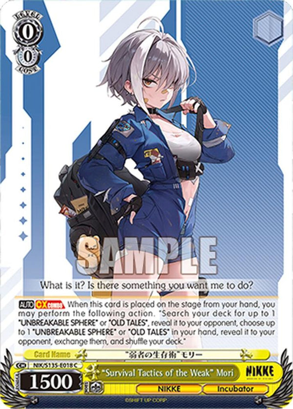 "Survival Tactics of the Weak" Mori - NIK/S135-E018 - Common