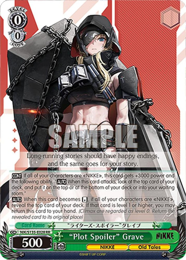 "Plot Spoiler" Grave - NIK/S135-E028 - Double Rare