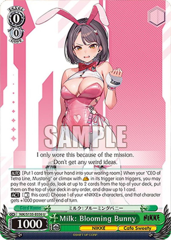 Milk: Blooming Bunny - NIK/S135-E036 - Uncommon