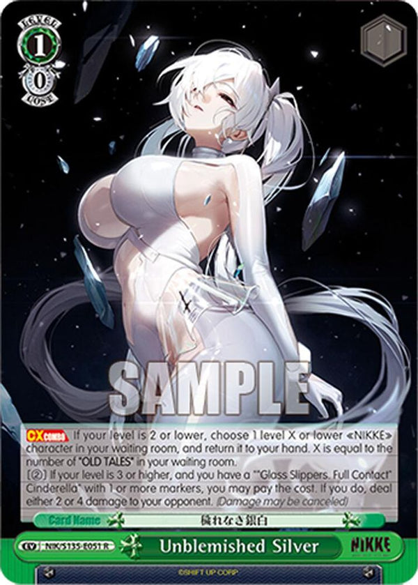 Unblemished Silver - NIK/S135-E051 - Rare