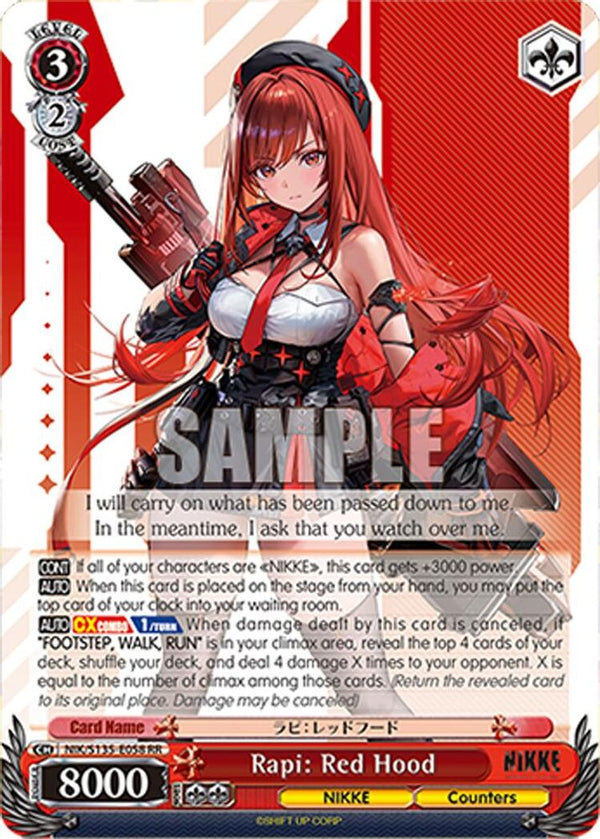 Rapi: Red Hood - NIK/S135-E058 - Double Rare