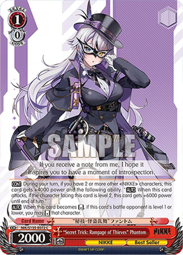"Secret Trick: Rampage of Thieves" Phantom - NIK/S135-E072 - Common
