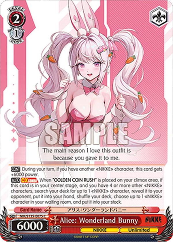 Alice: Wonderland Bunny - NIK/S135-E075 - Common