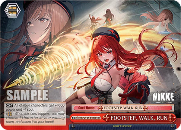 FOOTSTEP, WALK, RUN - NIK/S135-E080 - Climax Rare