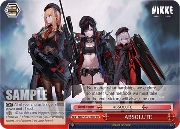 ABSOLUTE - NIK/S135-E082 - Climax Rare