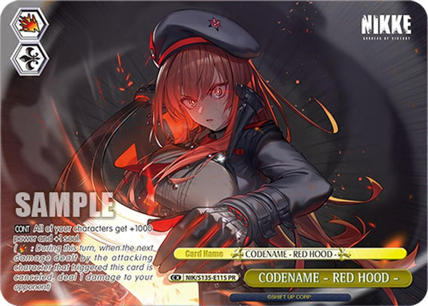 CODENAME - RED HOOD - NIK/S135-E115 - Promo
