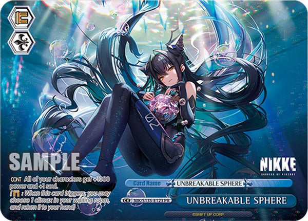 UNBREAKABLE SPHERE (PR) - NIK/S135-E123 - Promo