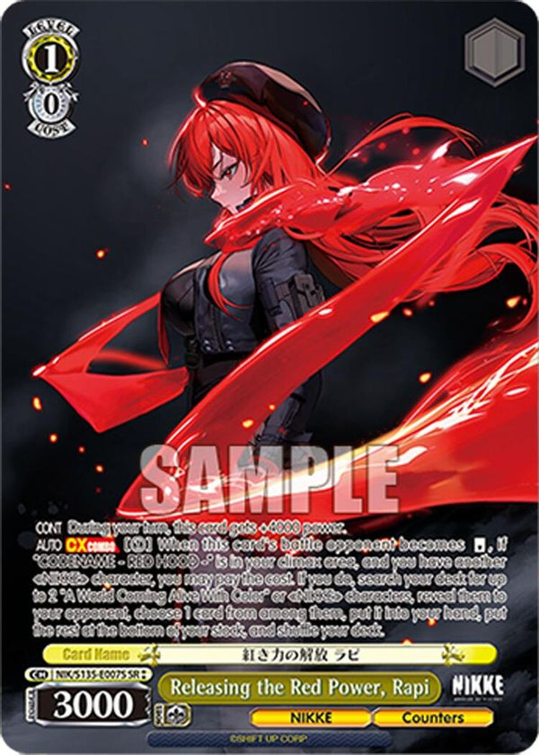 Releasing the Red Power, Rapi (SR) - NIK/S135-E007S - Super Rare