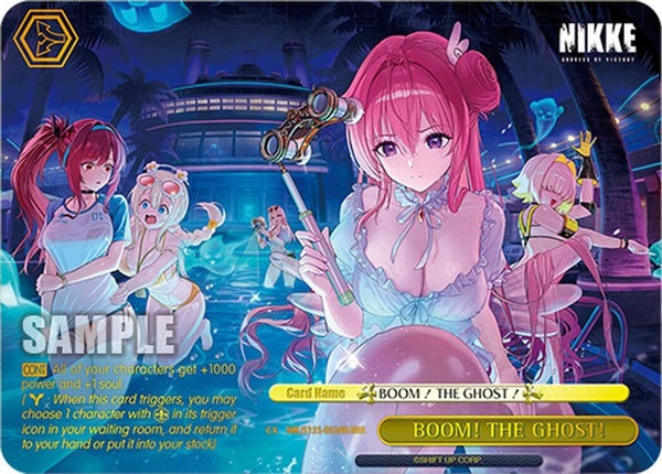 BOOM! THE GHOST! (RRR) - NIK/S135-E024R - Triple Rare