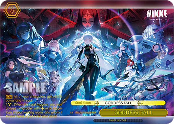 GODDESS FALL (RRR) - NIK/S135-E025R - Triple Rare