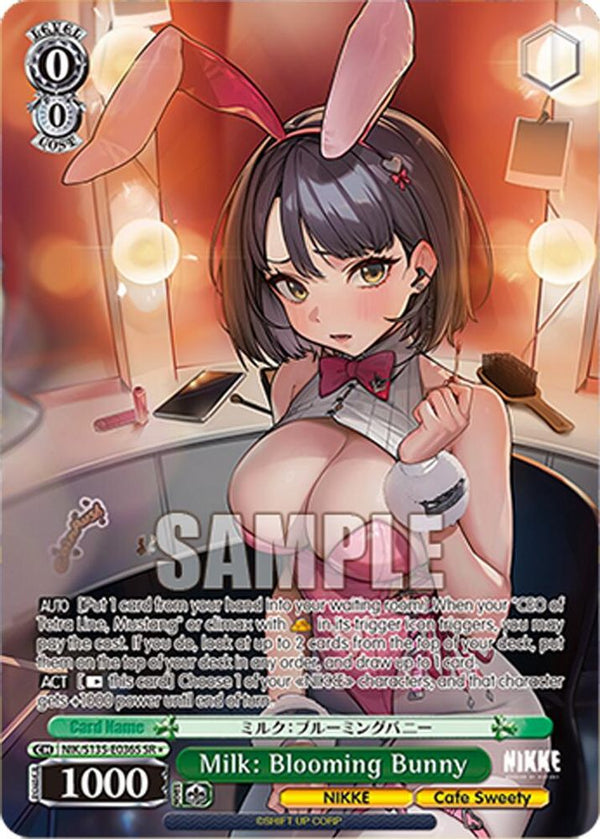 Milk: Blooming Bunny (SR) - NIK/S135-E036S - Super Rare