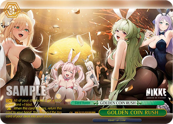 GOLDEN COIN RUSH (RRR) - NIK/S135-E055R - Triple Rare