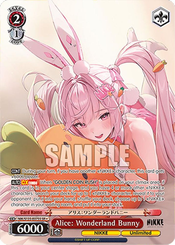 Alice: Wonderland Bunny (SR) - NIK/S135-E075S - Super Rare