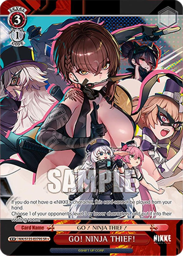 GO! NINJA THIEF! (SR) - NIK/S135-E079S - Super Rare