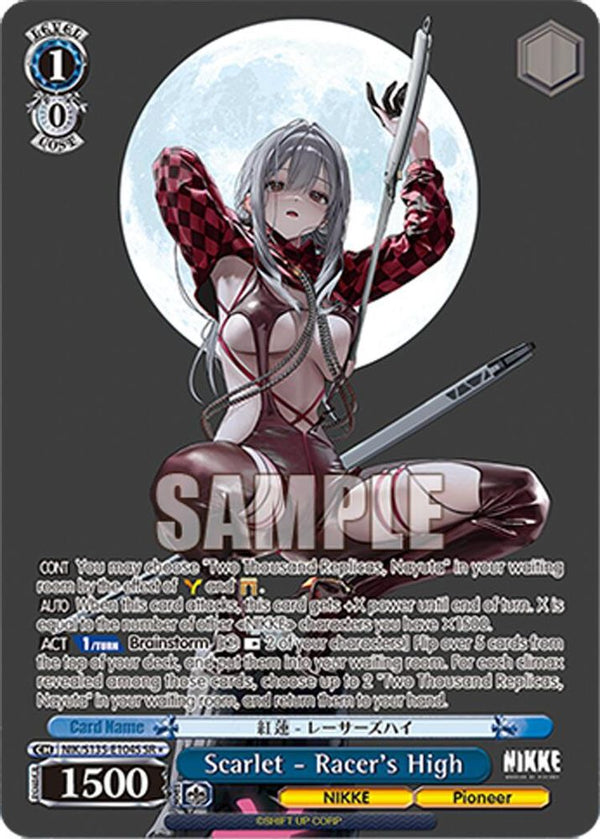 Scarlet - Racer's High (SR) - NIK/S135-E104S - Super Rare