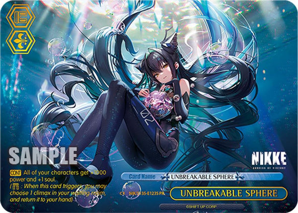 UNBREAKABLE SPHERE (PR) (Foil) - NIK/S135-E123S - Promo
