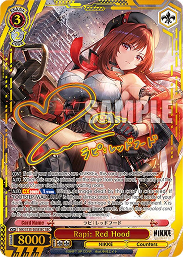 Rapi: Red Hood (SEC) - NIK/S135-E058SEC - Secret Rare