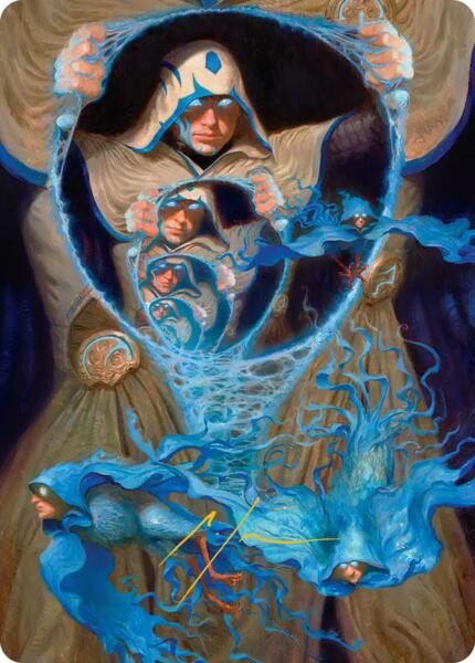 The Theorist, Jace Beleren Art Card (Gold-Stamped Signature) (AFRA)