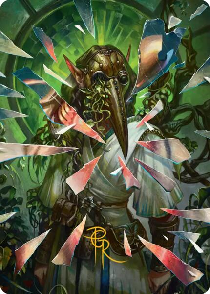 Simulacrum Shaper Art Card (Gold-Stamped Signature) (AFRA)