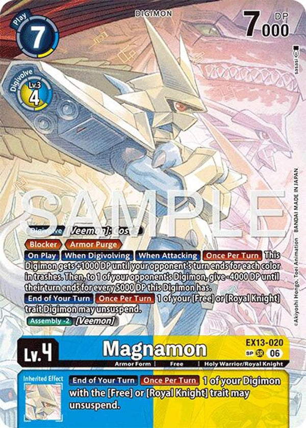 Magnamon (SP) - EX13-020 - Super Rare
