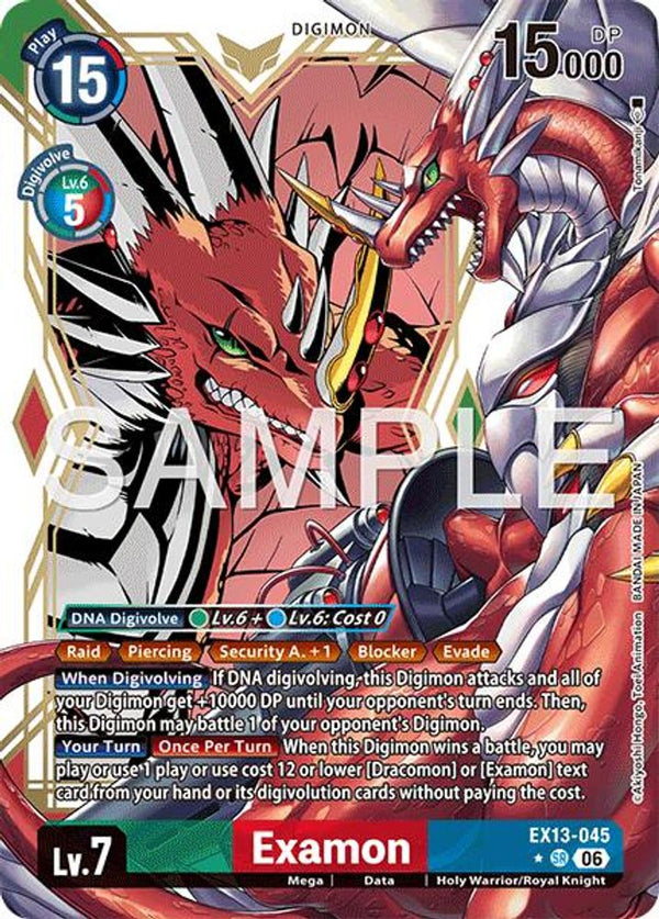 Examon (Alternate Art) - EX13-045 - Super Rare