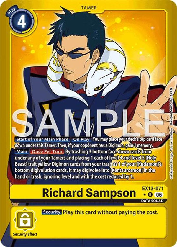 Richard Sampson (Limited Foil) - EX13-071 - Uncommon