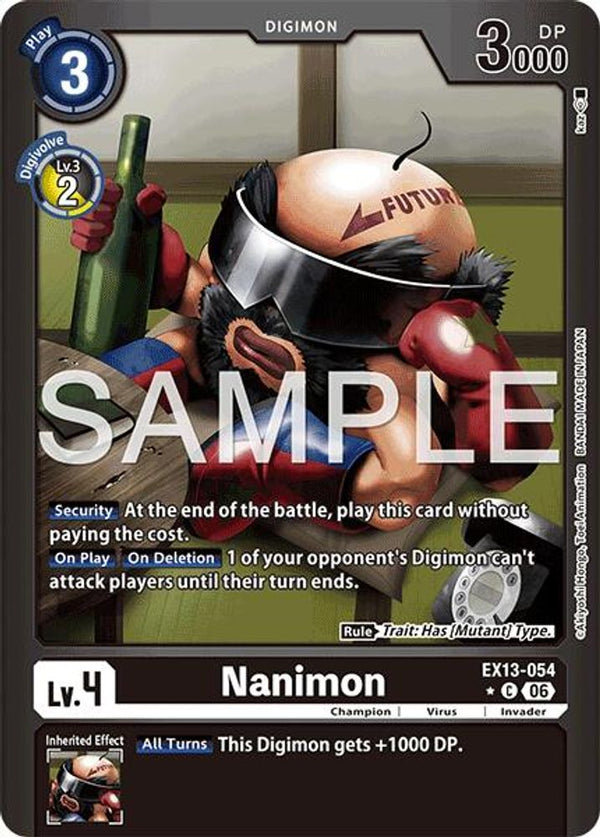 Nanimon (Limited Foil) - EX13-054 - Common