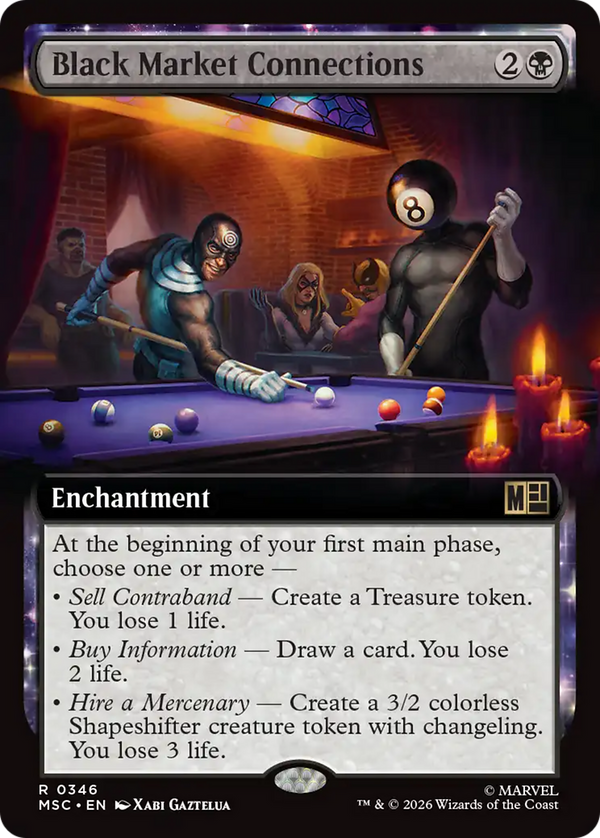 Black Market Connections - Extended Art (MSC) (Pre-Order)