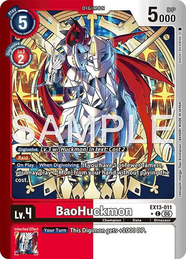 BaoHuckmon (Limited Foil) - EX13-011 - Common