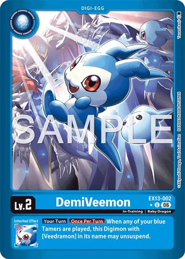 DemiVeemon (Limited Foil) - EX13-002 - Uncommon