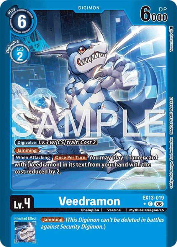 Veedramon (Limited Foil) - EX13-019 - Common