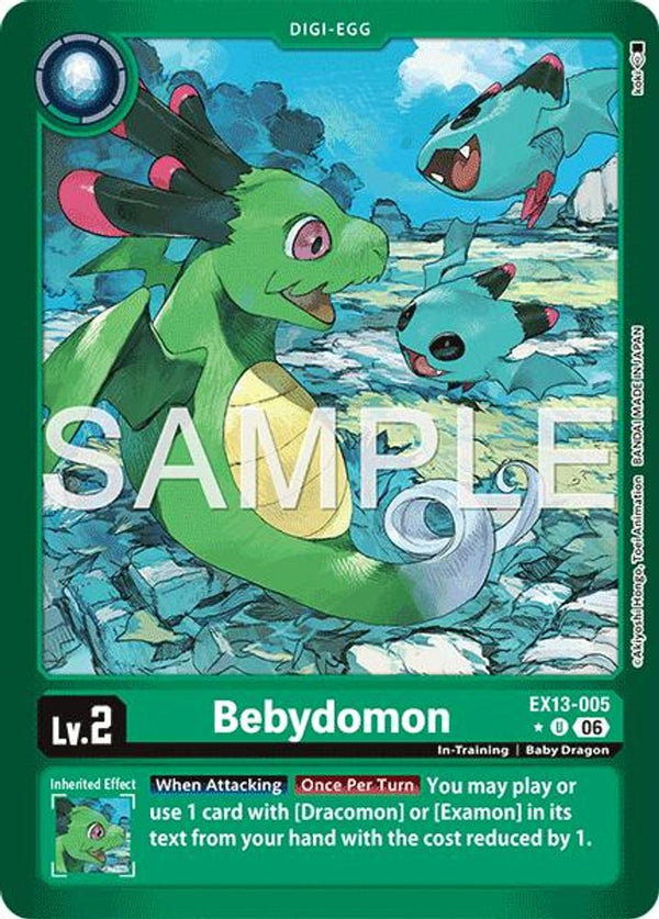 Bebydomon (Limited Foil) - EX13-005 - Uncommon