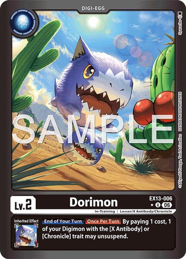 Dorimon (Limited Foil) - EX13-006 - Uncommon